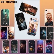 For iphone XS MAX Messi fundas TPU Transparent Phone Case Cover Shell for iPhone 11 pro XS MAX 8 7 6 6S Plus X 5 5S SE XR cover