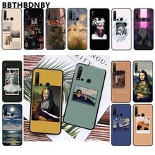 For mate 20 pro Aesthetic Mona Lisa Van Gogh Beautiful Phone Case Bumper for Huawei P10 lite P20 pro lite P30 pro lite Psmart