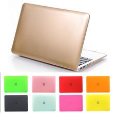 Frosted Matte gold Laptop Case Cover for Mac 11.6  13.3  Protective Shell for Macbook Air 11 13 Po 12 13 15 16