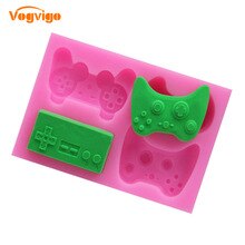 Funny Joystick Shape Silicone Mold DIY Resin Charms Tools Handmade Game Controller Molds Resin Gamer Decor Jewelry Cabochons