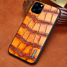 Genuine cowhide Leather Smartphone Phone Case For Apple iPhone 11 Pro Max X XS Max XR 7 8 6 6s 7 Plus 8 plus 5 5S se Back Cover
