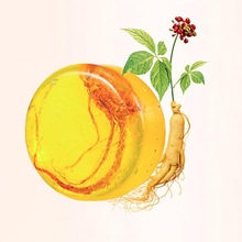 Ginseng Handmade Soap Chinese Herb Honey Kojic Acid Soap Whitening Shrink Pores Body Face Skin Care Moisturizing #1106