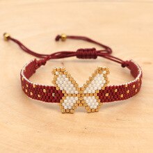 Go2boho Bracelet For Women Finging MIYUKI Pulseras Mujer Moda 2020 Butterfly Armband Gift Jewelry Unique Bracelets Handmade DIY