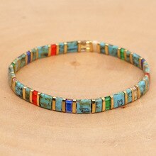 Go2boho Pulseira Mujer 2020 Women MIYUKI Tila Beads Bracelet Men Erkek Bileklik Femme Unique Bracelets Boho Chic Jewelry Gift