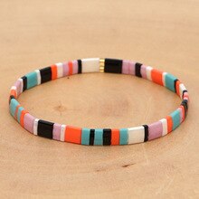 Go2boho Tila Beads Bracelets Miyuki Rainbow Bracelet For Women Bohemian Summer Jewelry Pulseras Mujer 2020 Handmade Gift For Her