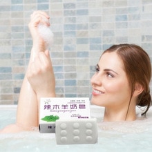 Goats' milk skin care Handmade Soap very soft without stimulation Face Whitening Soaps 2016 New Special Offer 1PCS/40g