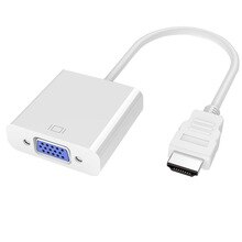 HDMI to VGA Adapter Cable HDMI VGA Converter Cable Support 1080P with Audio Cable for HDTV XBOX PS3 PS4 Laptop TV Box