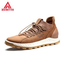HUMTTO Fashion Elastic Band Men Shoes Outdoor Non-slip Casual Man Sneakers Soft Breathable Light Shoes Mens Size 39-45