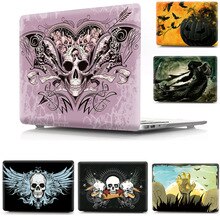 Halloween Horror Pattern Print Hard Shell Cover Case For Apple Macbook Air Pro Retina 11 12 13 15 Protective Bag Sleeve for Mac
