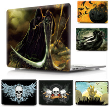 Halloween Horror Pattern Print Hard Sleeve Shell For Apple Macbook Air Pro Retina 11 12 13 15 Case Cover for Mac Pro 13.3 15.4