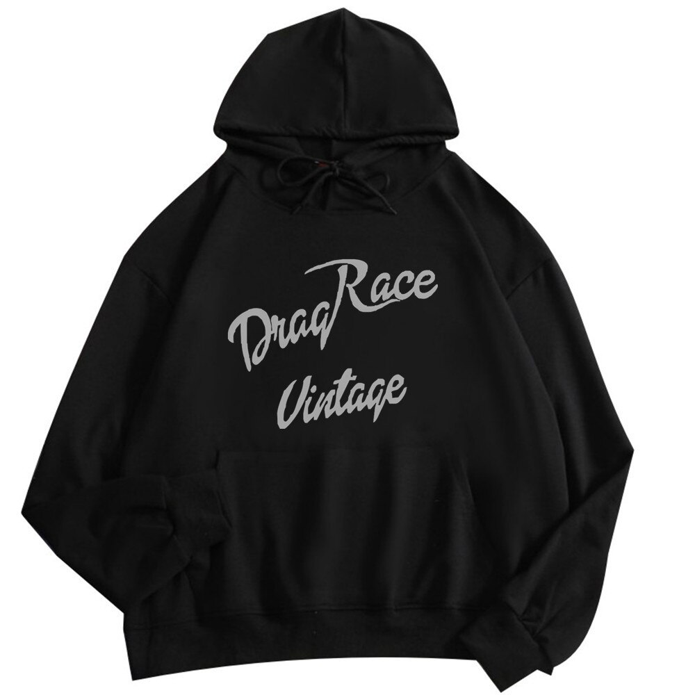 Harajuku Fashion Loose Hoodie Lady Letter Print Hoodie Spring and Autumn Unisex Thin Thin Popular Pullover Long Sleeve Tops 4XL