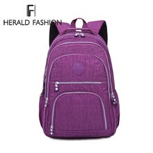 Herald Fashion Women School Backpack for Teenage Girls Female Mochila Feminina Laptop Bagpack Travel Bags Casual Sac A Dos