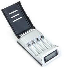 Intelligent Smart Battery Charger with High-quality 4-slot LCD Display Universal AAA Charging