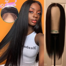 Jessenia Straight Lace Front Wig Remy 360 Lace Frontal Wig 13X4 Malaysian 180% Density Straight Lace Front Human Hair Wigs