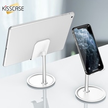 KISSCASE Desktop Phone Holder For Samsung Xiaomi iPhone Universal Mobile Phone Tablet Holder Stand For iPad Tablet Desk Holder