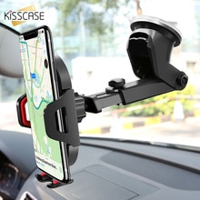 KISSCASE Windshield Gravity Sucker Car Phone Holder For iPhone X 11 Pro Holder For Phone In Car Support Smartphone Voiture Stand