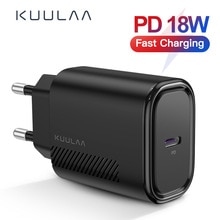 KUULAA USB Charger 18W PD 3.0 Quick Charge 4.0 Fast Charging USB C Plug Mobile Phone Charger For iPhone 11 Pro Max XS XR X 8