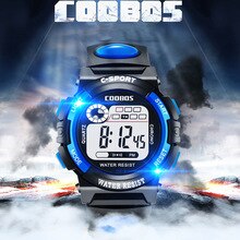 Kid Watch Girls Boys Sports Digital Watch Rubber LED Display Clock reloj de ninos Christmas Presents for Kids Children's Watches