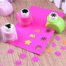 Kids Mbossing Device Seal Mini Printing Paper Flower Cutter Art Craft Toy DIY Puncher Paper Cutter Scrapbooking Punches Toys HOt