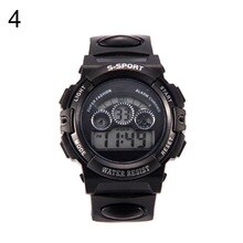 Kids Waterproof Electronic Clock Children LED Digital Display Alarm Date Luminous Sports Wrist Watch New