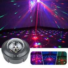 LED Stage Disco Lights 90 Patterns  RGB MINI DJ Laser Projector Strobe Light Sound Activated Party Ball Lights For Christmas KTV