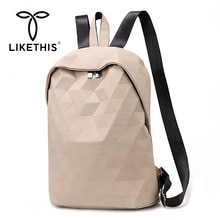 LIKETHIS Women Backpack Female New Shoulder Bags Multi-purpose Casual Fashion Unisex Lady Small Backpack Travel Backpack Trend