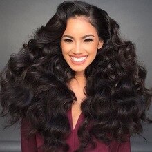 Lace Closure Human Hair Wigs 4*4 BEAUDIVA Brazilian Loose Wave100% Human Hair Wig Lace Wigs With Baby Hair for Black Woman