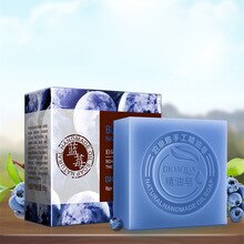 Ladies Natural Black Bamboo Charcoal Skin Whitening Handmade Soap Blackhead Remover Acne Treatment Oil Control Face Wash Soaps