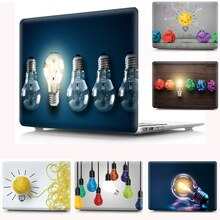 Lamp Pattern Laptop Case For MacBook Air Pro Retina 11 12 13 15 16 Touch Bar Shell Cover For Mac 11.6 13.3 15.4