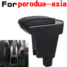 Leather Car Armrest For perodua Arm Rest Rotatable saga