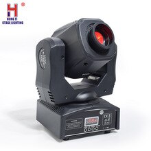 Led dj spot lights moving head light mini 60watt include 8gobos 7 colors pocket mobile light for perfect bars dj party