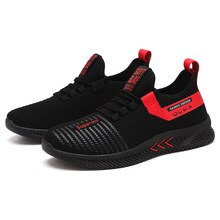 Leisure Sports Shoes Men 2020 Spring New Autumn Casual Soft Flats Male Fly Woven Comfortable Mesh Shoes Fashion Sneakers Men