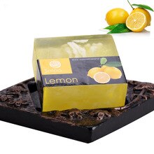 Lemon Essential Oil Handmade Soap 100g Natural Face Care Handmade Soap Replenishing Whitening
