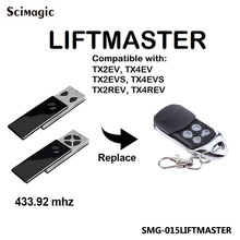 Liftmaster TX2EV TX4EV replacement remote control LiftMaster TX2EVS TX4EVS 433.92mhz remote control transmitter