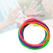 Long-term Use And Sufficient Ensure Entertainment Cradle String Hand Game Finger String Toy Supplies Length Rainbow Color