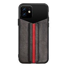 Luxury Genuine Oil Wax Leather + V shape Aviation Metal Stitching Phone Cases For Apple iPhone 11 11 Pro Max 11pro 11 pro 11 max