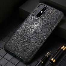 Luxury Genuine Pearl Gourami Leather Smartphone Phone Case for Samsung galaxy S20 S20 Plus S20 Ultra S11 Plus S11 E Back Cover