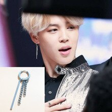 MODA JOYAS 1pcs Korea POP Bangtan Boys Bulletproof Boy Scouts Unisex Earrings For Women Men Jewelry Brinco