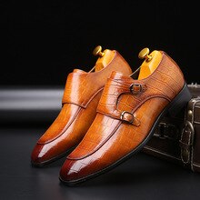 Man's Shoes Casual Leather Shoes Men Loafers Slip-ons Increase within Crocodile pattern Oxford Shoes For Men Nonslip