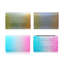Matte Rainbow Protective Shell for Apple Macbook Air 11 13 Pro 12 13 15 13.3 15.4 Sleeve for Mac book Laptop Case