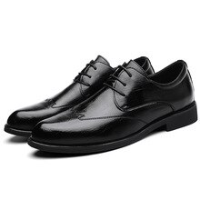 Men's Casual Shoes Black Designer Formal Oxford Shoes for Men Wedding Shoes Leather Italy Pointed Toe Mens Dress Shoes Oxford *