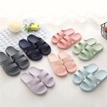 Men's Women Ultra Light EVA Shower Pool Slippers Soft Comfortable Lightweight Bath Slipper outdoor Wading sandals water shoes