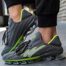 Men's shoes Cushioning Male sneaker Running shoes Air mesh Designer shoes breathable Trainers Wear resistant