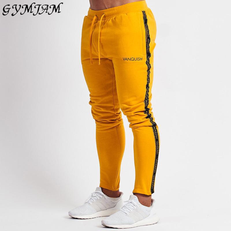 Men's trousers 2019 cotton casual pants outdoor fashion streetwear men's clothing jogger fitness sportswear brand sports pants