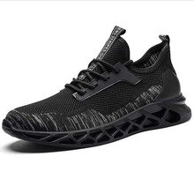 Mesh Sneakers Man 2020 Spring New Casual Breathable Sports  Shoes Male Fashion Soft Flats Men Black Leisure Lace-up Flat Sneaker