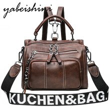 Mini Women Backpack Women Leather Backpack over shoulde for women Multi-function travel backpack mochila feminina high quality