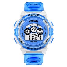 Montre enfant Age Girl Watch Kid Waterproof Digital Watches Colorful Lights Children Wrist Watch For Boys Sport Electronic Clock