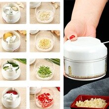 Multifunction Food Chopper Garlic Slicer Vegetable Speedy Chopper High Quality Tools Mini Manual Meat Mincer Kitchen Tool