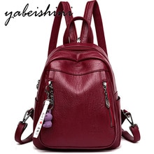 Multifunctional women's backpack Combination shoulder strap School girl backpack Ladies travel leather backpack Shoulder Bags