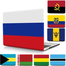 National Flag Pattern Laptop Case For Apple MacBook Air Pro Retina 11 12 13 15,Cover Shell for Mac Pro 13.3 15.4 with Touch Bar
